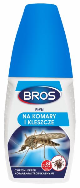 Bros płyn odstraszający komary i kleszcze 100ml