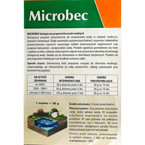 Microbec biologiczny preparat do oczek wodnych 1kg