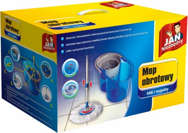 Jan Niezbędny mop obrotowy zestaw