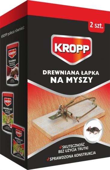 Kropp drewniana łapka na myszy 2szt
