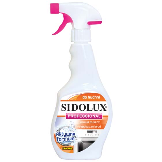 Sidolux spray professional do kuchni, odtłuszczacz 0,5L