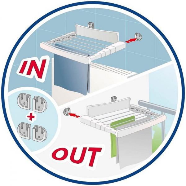Vileda suszarka do bielizny Genius teleskopowa